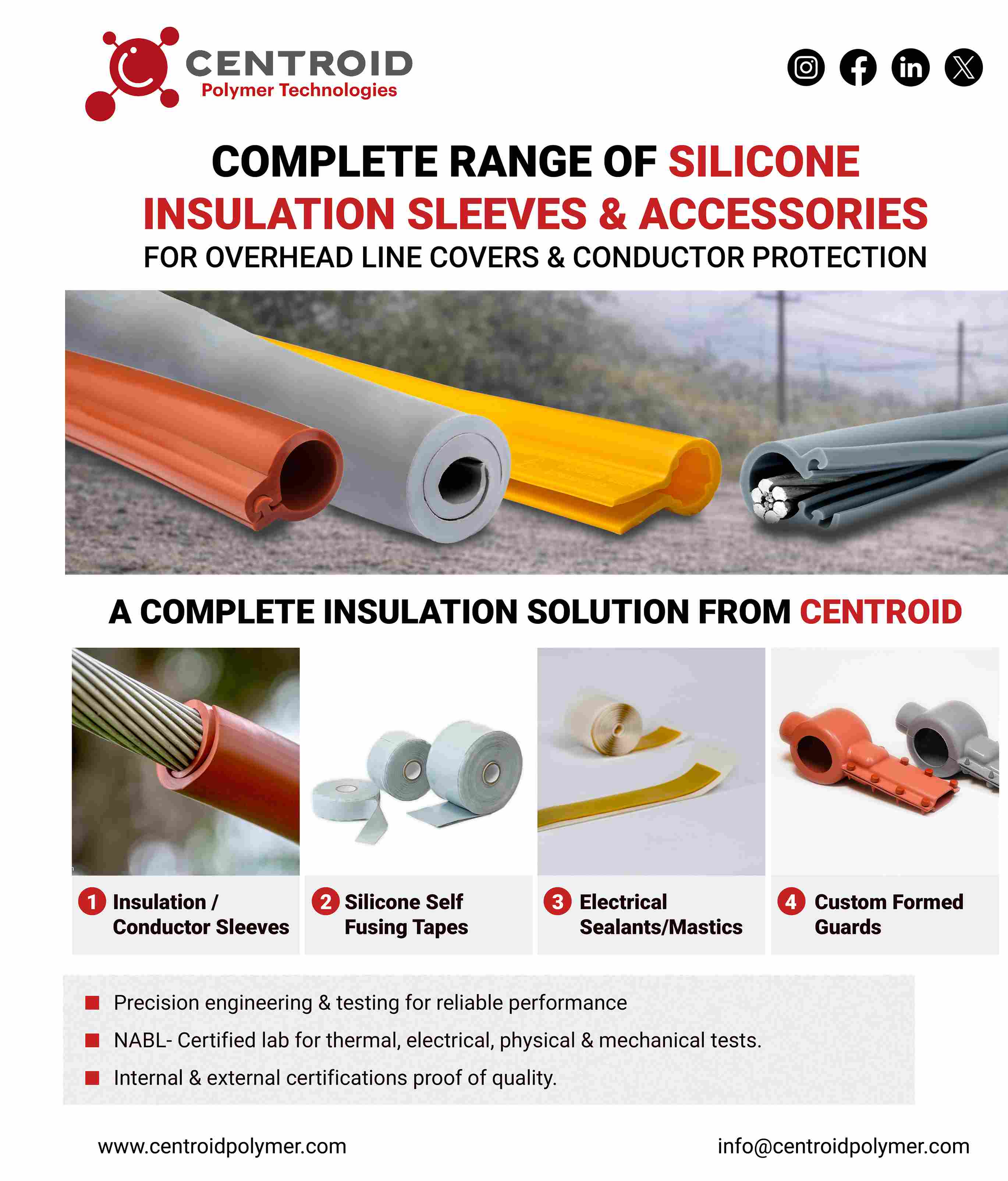 Why an insulation sleeve/overhead line cover alone will not completely solve the insulation issue and outages?